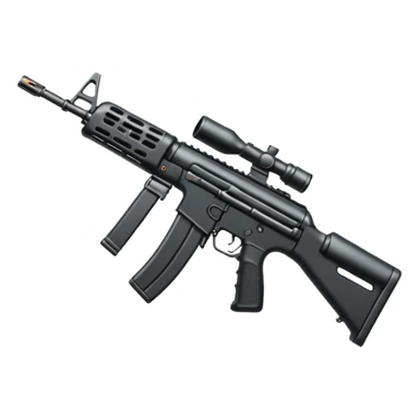 assault rifle sticker