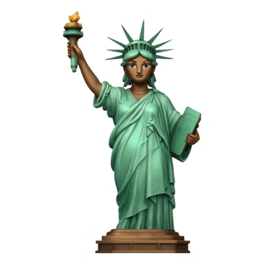 Statue of Liberty full sticker