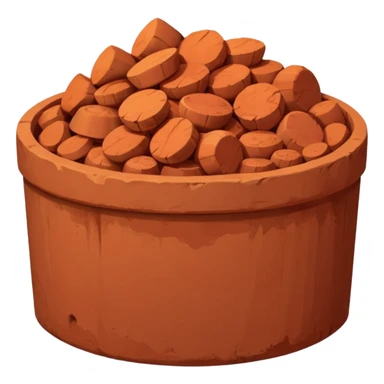 terracotta sticker