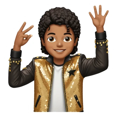 michael jackson dabbing sticker