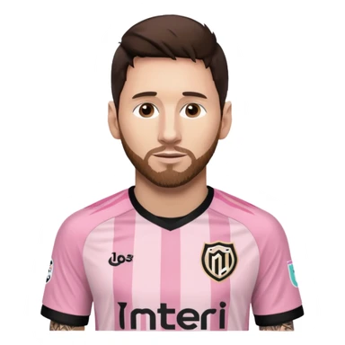 messi inter miami formalı sticker
