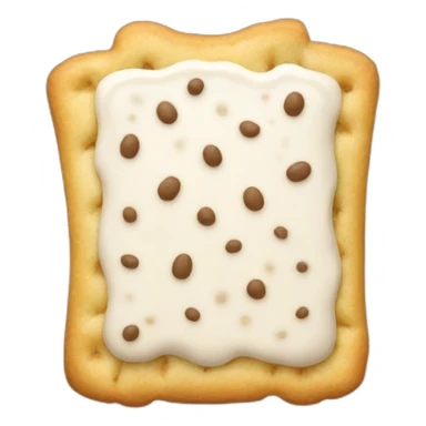 hand shaped frosted poptart sticker