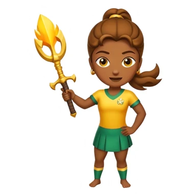 Uma nola amarela atirando sticker