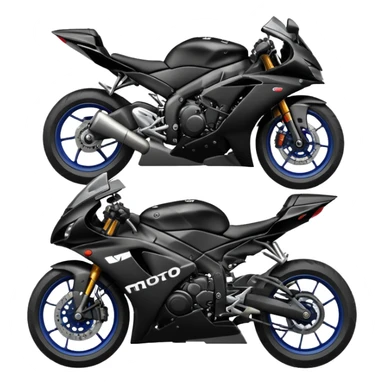 Moto Yamaha r6 sticker
