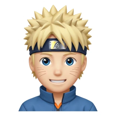 Naruto Smiling Kid sticker