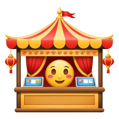 cherish festival booth sticker