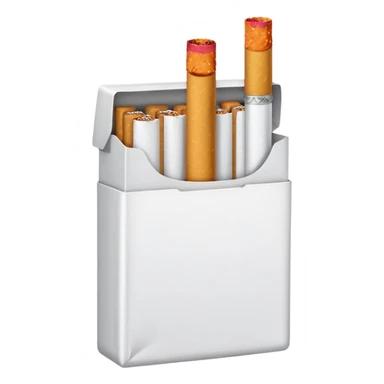 WITH A WHOLE PACK OF CIGARETTES
 sticker