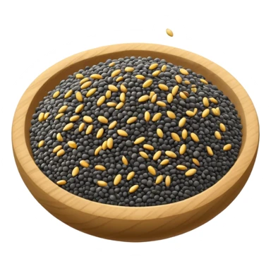 Semi di chia sparpagliati sticker