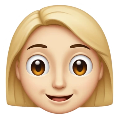 smug face winking with eyes looking sideways emoji sticker