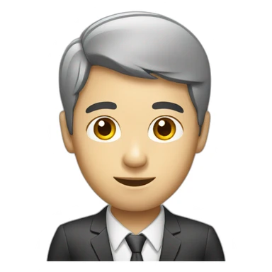 Asian male auditor sticker