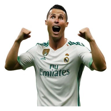 ronaldo celebration siuuuu sticker