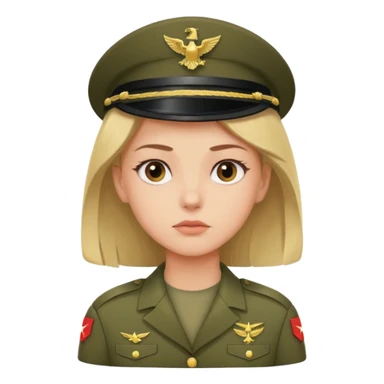 the girl thinks about the guy who is in the army sticker