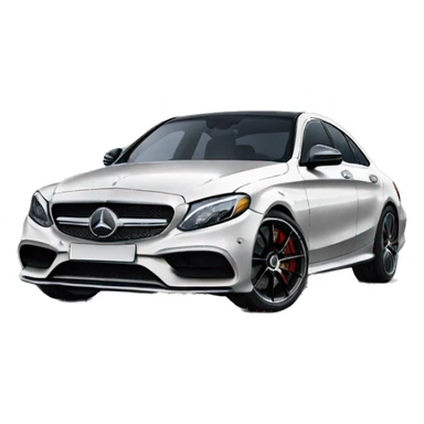 mercedes c43 amg car sticker