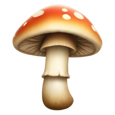 mushroom smiles  sticker