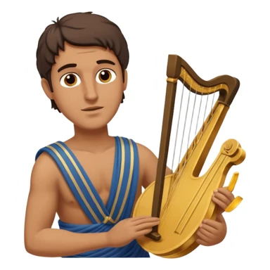 ancient greek people listening to a poet sticker