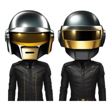 daft punk thomas bangalter guy man duo sticker