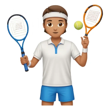 tennis player sticker