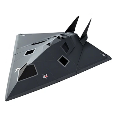 F-117 Nighthawk - Lockheed Martin (Stealth Grey) sticker