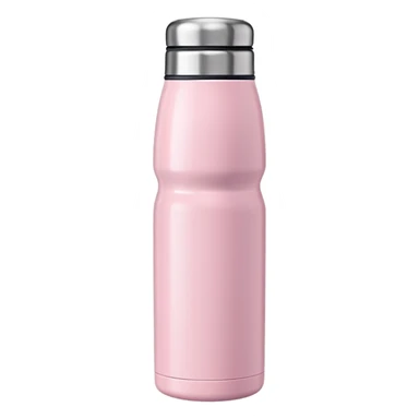 Light Pink tumbler water bottle sticker