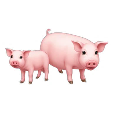 sow-and-piglets-barn sticker