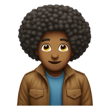 Ant with a fro sticker