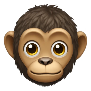 Izzy monkey sticker
