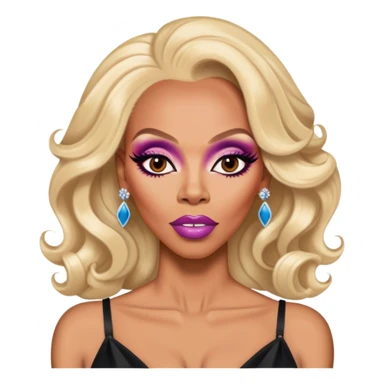 Rupaul drag queen ru paul charles sticker