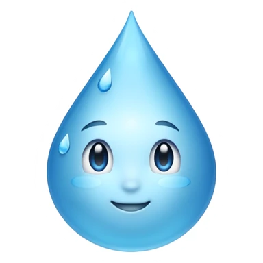 gota de agua sticker