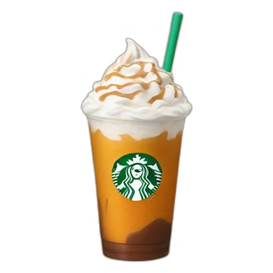 Starbucks pumpkin cream cold foam chai ice late sticker