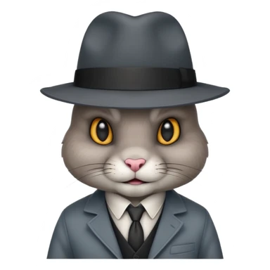 Rabbot gangster  sticker