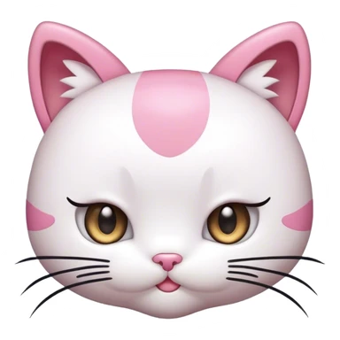  hello Kitty hello kitty SANRIO cat, with long eyelashes with a eyelashes spoolie  sticker