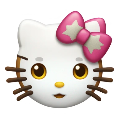 Hello kitty galleta navidad  sticker