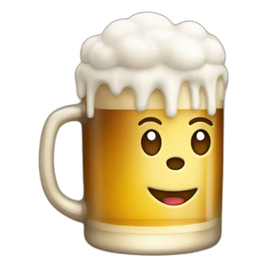 Chat qui boit de la biere sticker