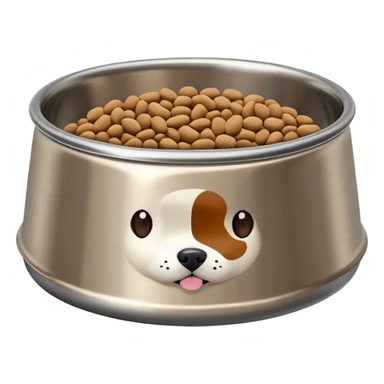 food bowl for pet sticker