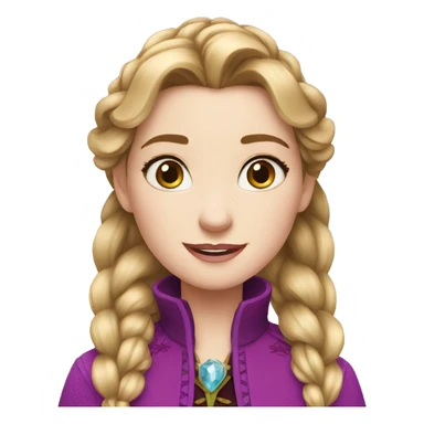 anna frozen sticker