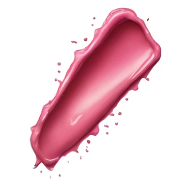 Lipstick stain on a mirror  sticker