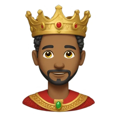 king of morroco sticker