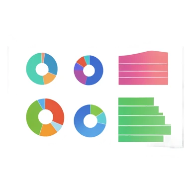 monitor showing a website dashboard with charts sticker