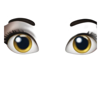 crazy eyes Marie Antoinette sticker