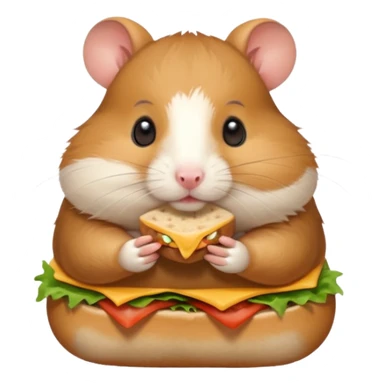 hamster go picnic sticker