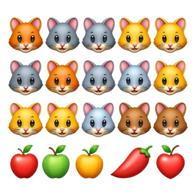 tom and jerry  game 3d icons sticker