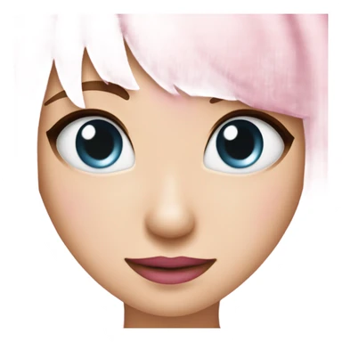 Ein rosa Herz mit Glitzer drum sticker