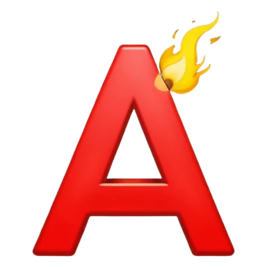 Punto negro adentro un símbolo de encendió en  Blanco y alado una letra N en rojo sticker