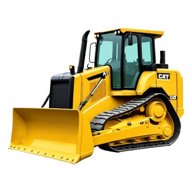 Bulldozer - CAT D6T (Model Year: 2021) (Iconic colour: Yellow) sticker