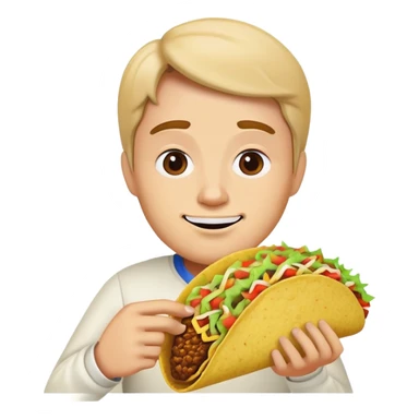 Fat Taco Bell eater sticker