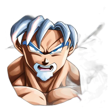 Goku ultra instinct kamehameha sticker