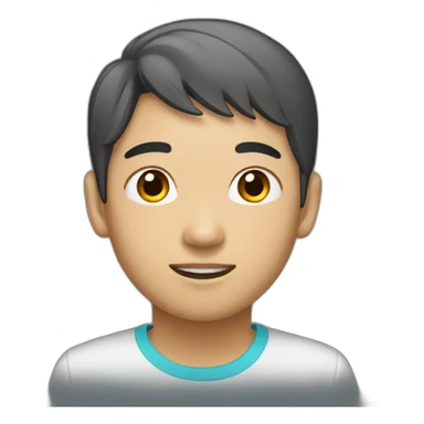 Chinese Peruvian male teenager sticker