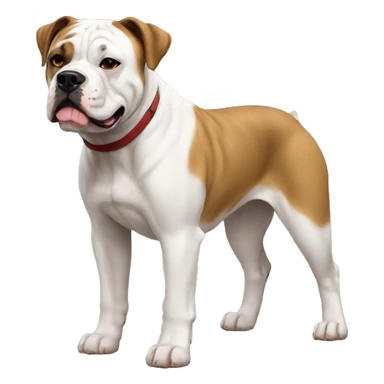 American Bulldog Dog Breed Full Body sticker
