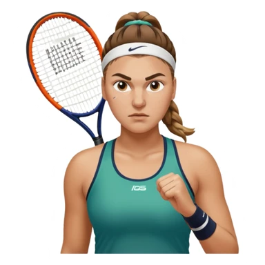 Tennis Player Aryna Sabalenka sticker