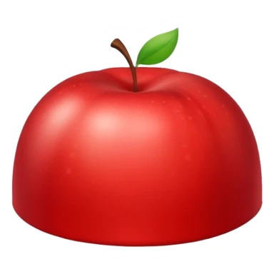 a jewish kippah in apple style sticker
